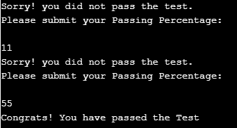 passed the Test
