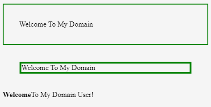 HTML Padding