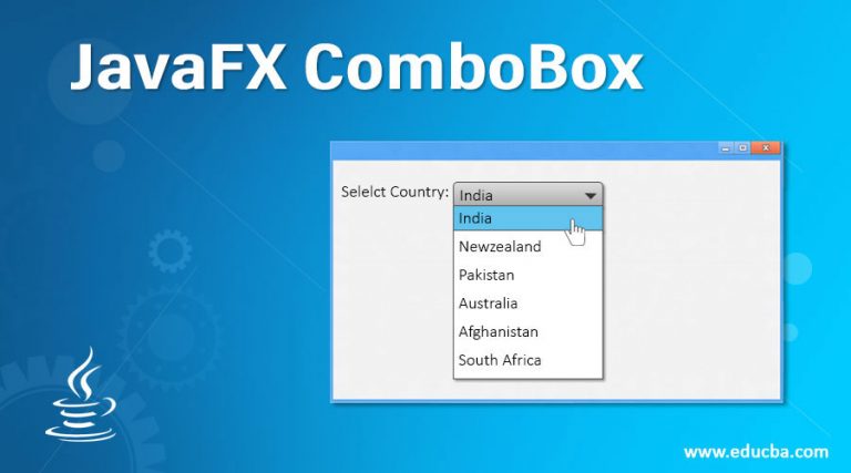 Javafx Combobox Learn How Does Combobox Work In Javafx 3421