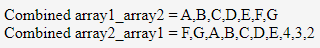 Combine Array Example 5