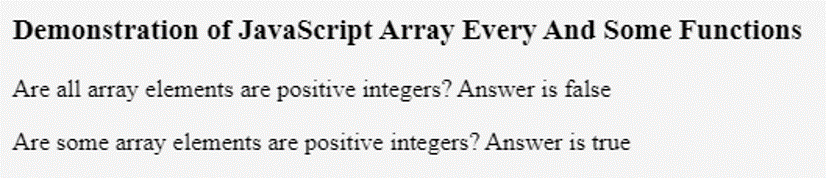 array elements