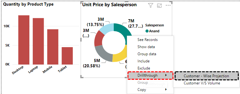 Power BI Drillthrough Example21