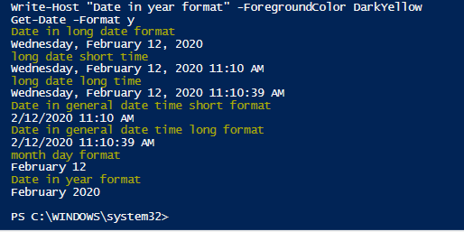 PowerShell Convert String to Date 1