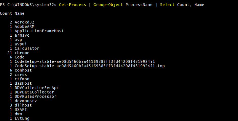 Mass PowerShell and WMImplant to Get Process Output