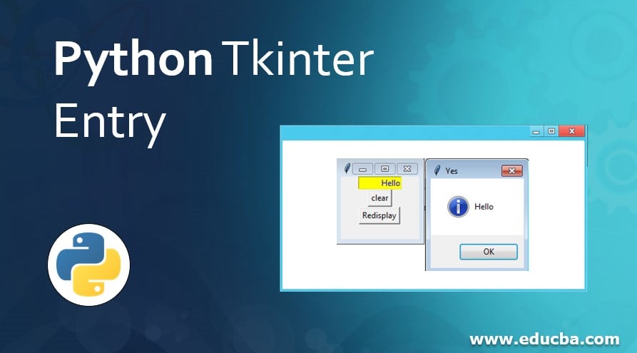 Python Tkinter Entry Examples of Python Tkinter Entry