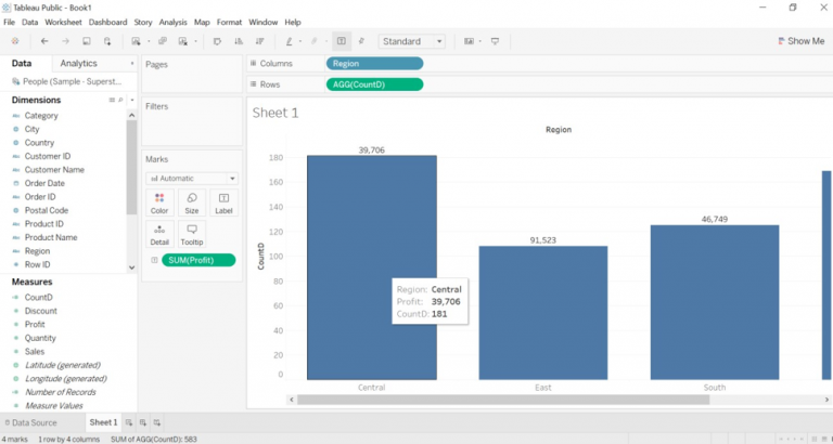 Tableau Count Distinct | How Count Distinct Functions in Tableau?