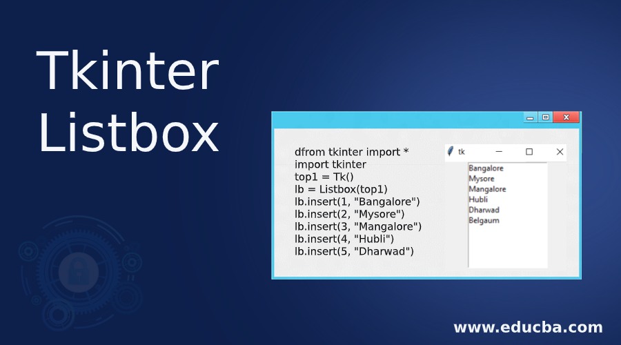 Tkinter Listbox