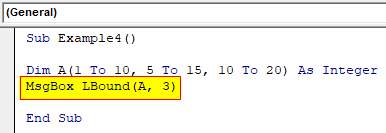 Msgbox function Example 4-3