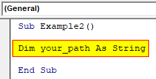 VBA Object Required Example 2-2