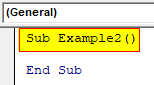 VBA Replace String Example 2-1