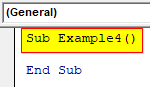 VBA Replace String Example 4-1