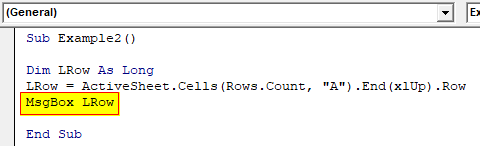 VBA XLUP | How to Use XLUP Property in Excel VBA?