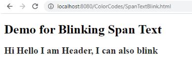 css blinking text 9