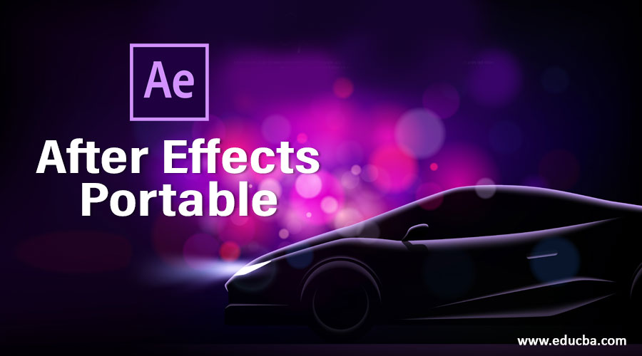 Adobe after effects portable что это