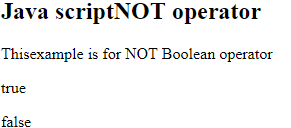 Boolean Operators in JavaScript - 3