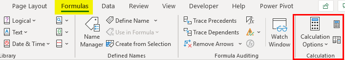 Calculation - Trouble shooting