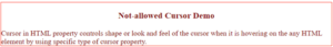 Cursor in HTML | Different Types, Syntax and Examples of Cursor in HTML