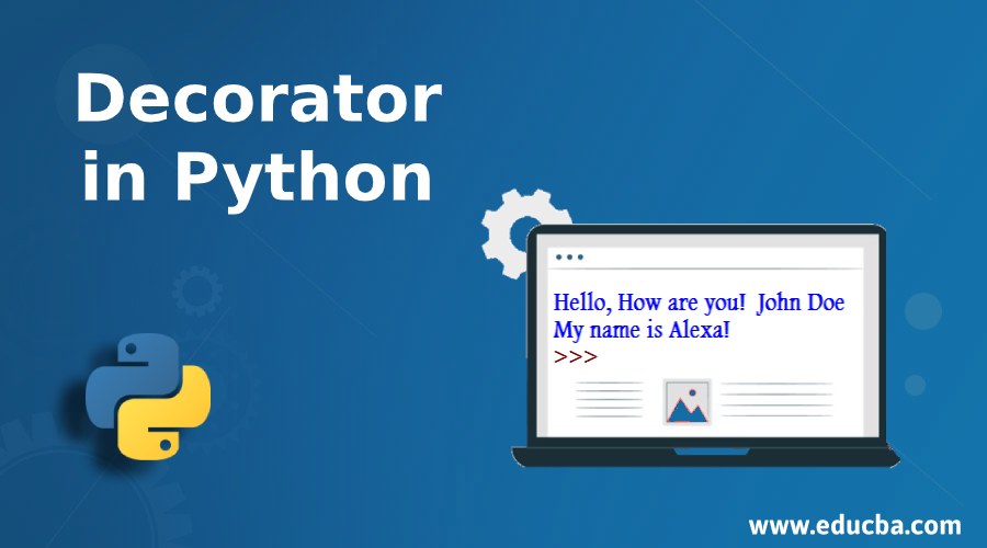 Decorator in Python