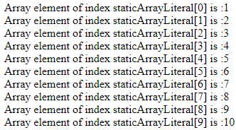 Dynamic Array in JavaScript - 1