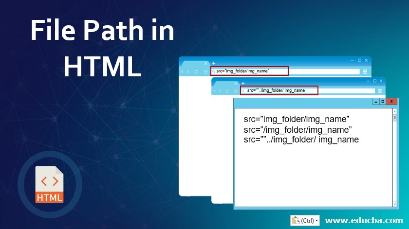 html link to file path