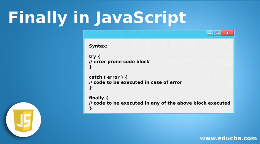 Javascript Try Catch, Exception Handling