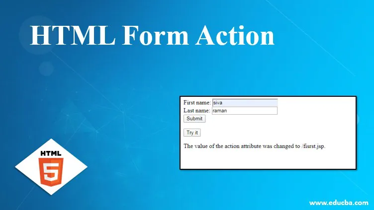 html form action