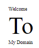 HTML Schriftart - 2