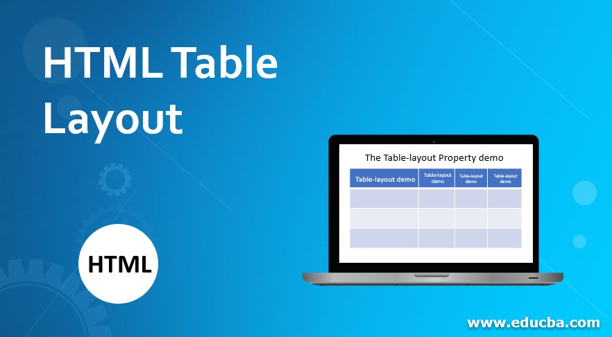HTML Table Layout