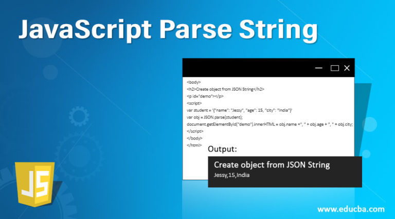 javascript parse object to json
