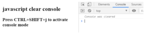 JavaScript Clear Console | Learn Why Should We Clear the Console