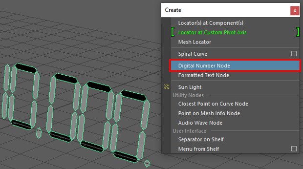 Digital Number Node