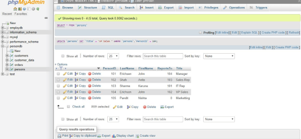 MySQL Self Join - 1