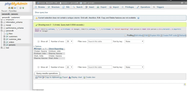 MySQL Self Join - 2