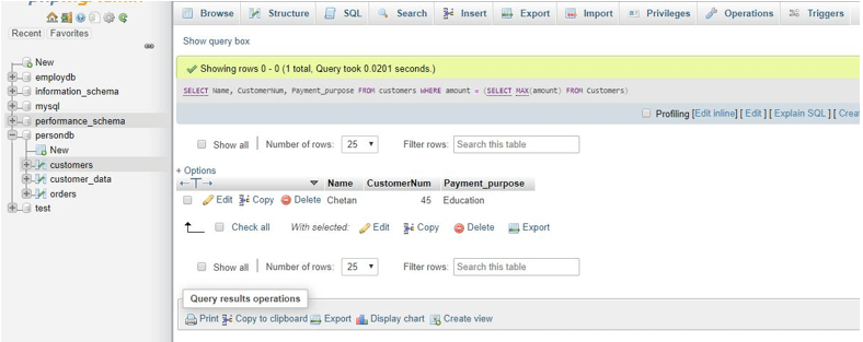 MySQL Subquery output 1