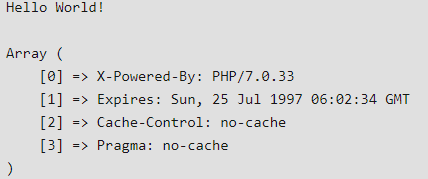 prevent caching