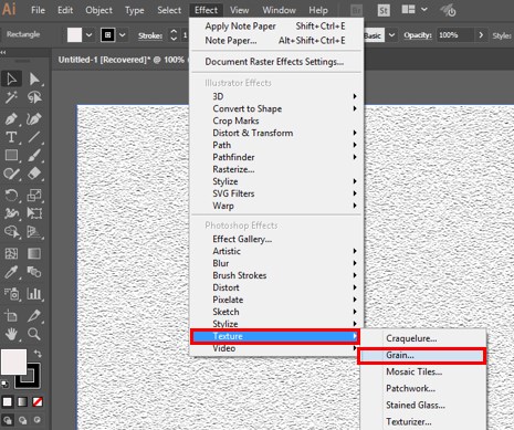 Paper Texture In Illustrator How To Add Create Paper Texture Graphic