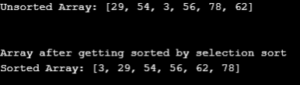 Selection Sort in Python | Different Examples of Selection Sort in Python