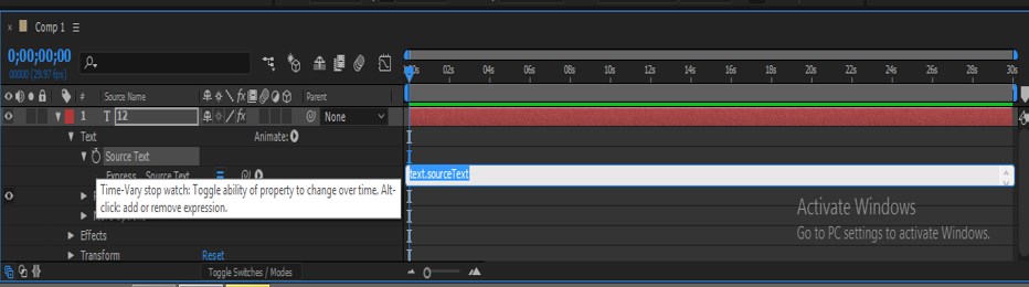 slider control after effect download