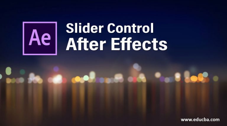 Slider control after effects что это