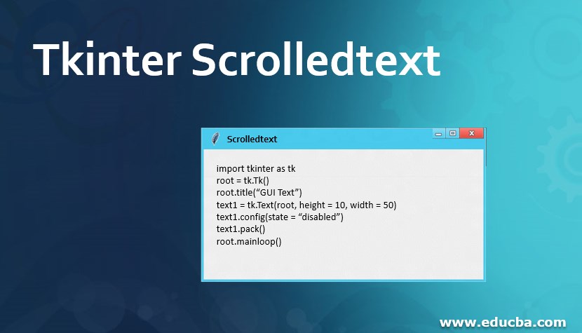 Tkinter Scrolledtext