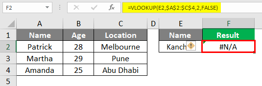 Vlookup-excel