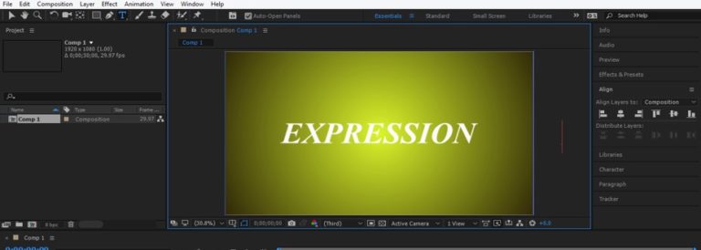 wiggle expressions after effects