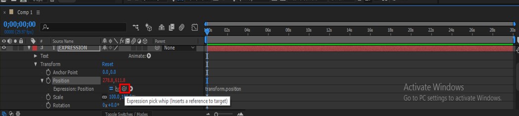 how to make a line wiggle in after effects expression