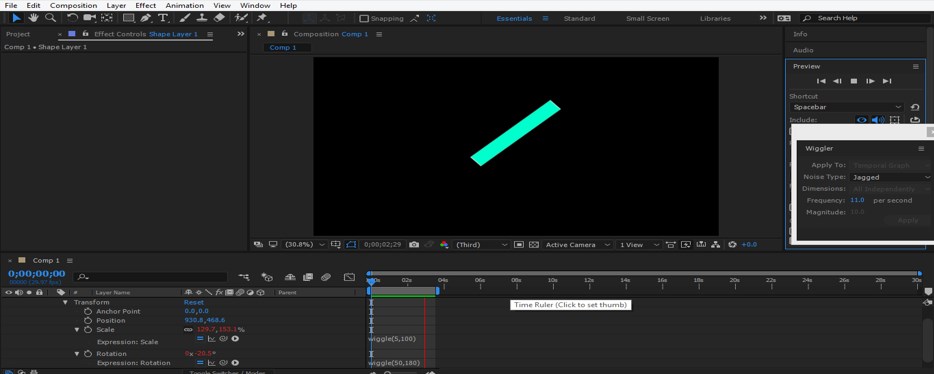 wiggle effect after effects download