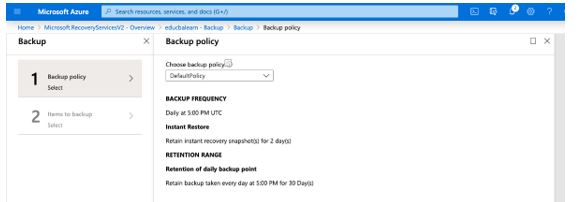 azure backup 15