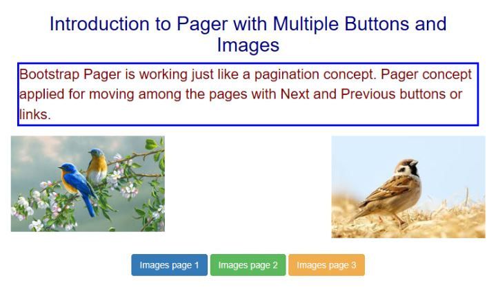 bootstrap pager 3