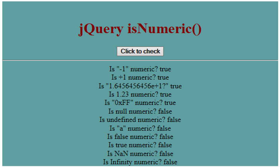 Test Values Example 3