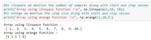 numpy.linspace() | A Quick Glance of numpy.linspace() with Examples