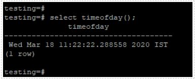 postgresql timestamp or date