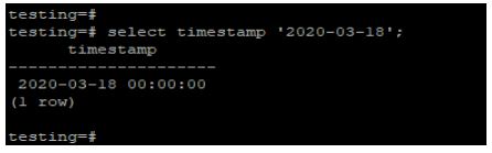postgreSQL Timestamp 9JPG